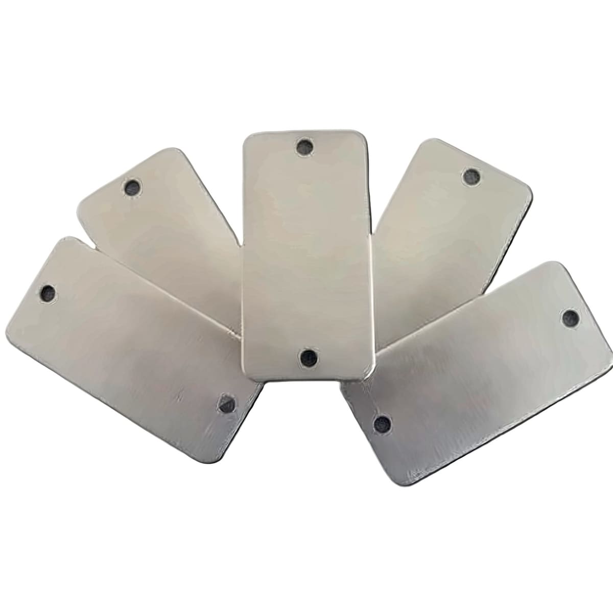 Aluminium asset tags